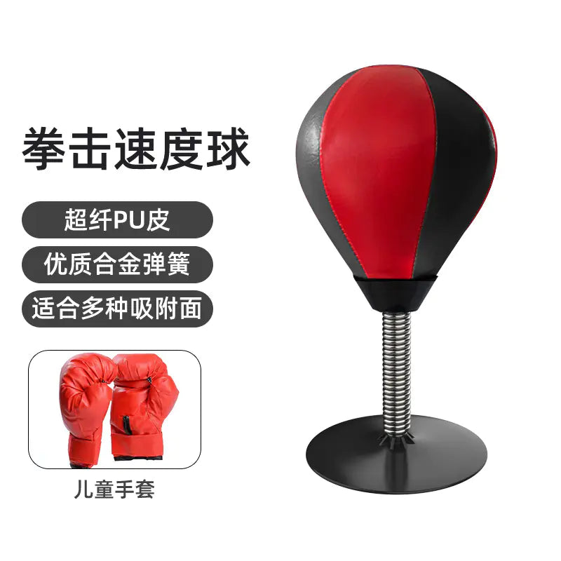 Pelota de Velocidad de Boxeo - Equipo de Entrenamiento de Reacción para Escritorio