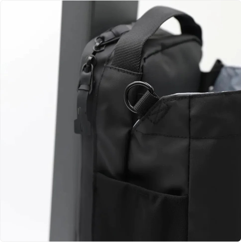 Bolsa de Gimnasio con Porta Botella Exterior