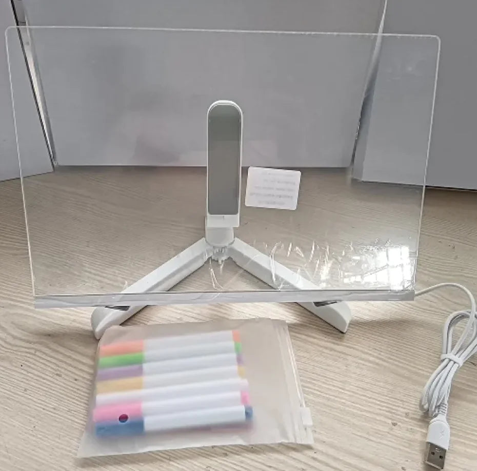 Pizarra de Escritura con Mensajes LED
